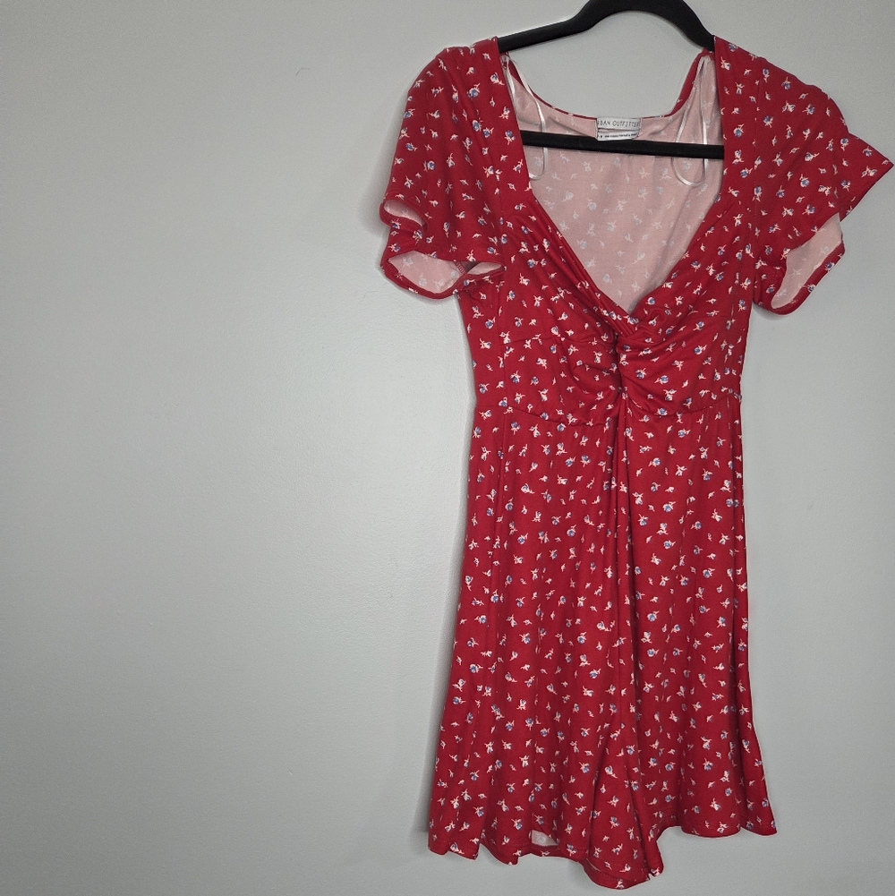 Urban Outfitters Pink Floral Dress, Sz M